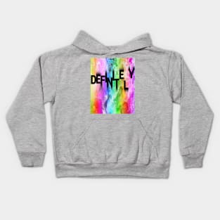 Abstract Colorful Design Kids Hoodie